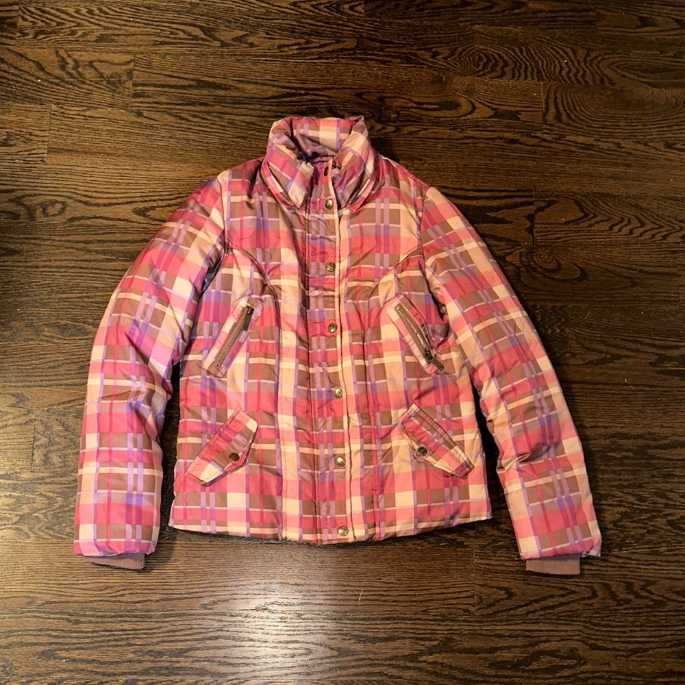 Honee Plaid Puffer